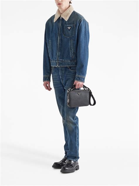 prada padding jacket|Prada jacket men denim.